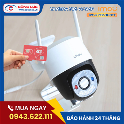 Camera IMOU sim 4G Cruiser SC 4G 3MP IPC-K7FP-3H0TE